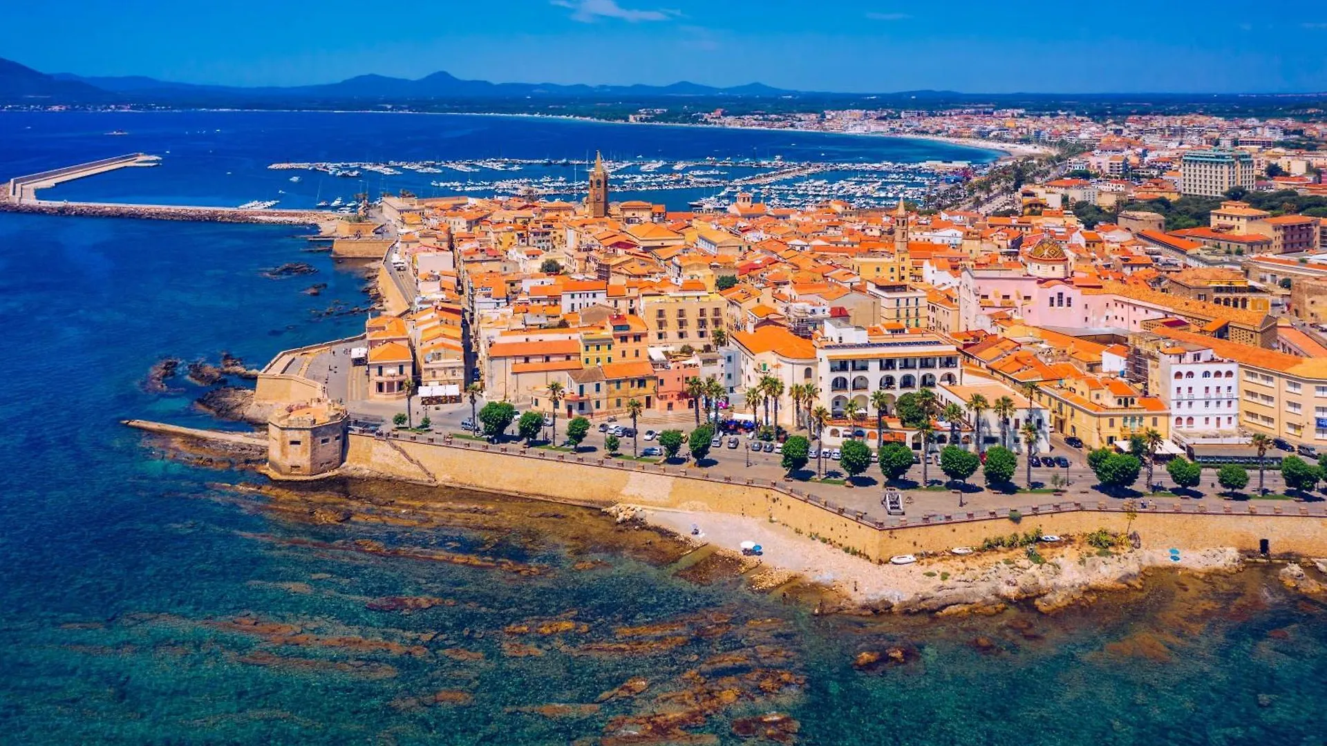 아파트 Una Finesta Sul Mare Capocaccia - Happy Rentals 알게로 이탈리아