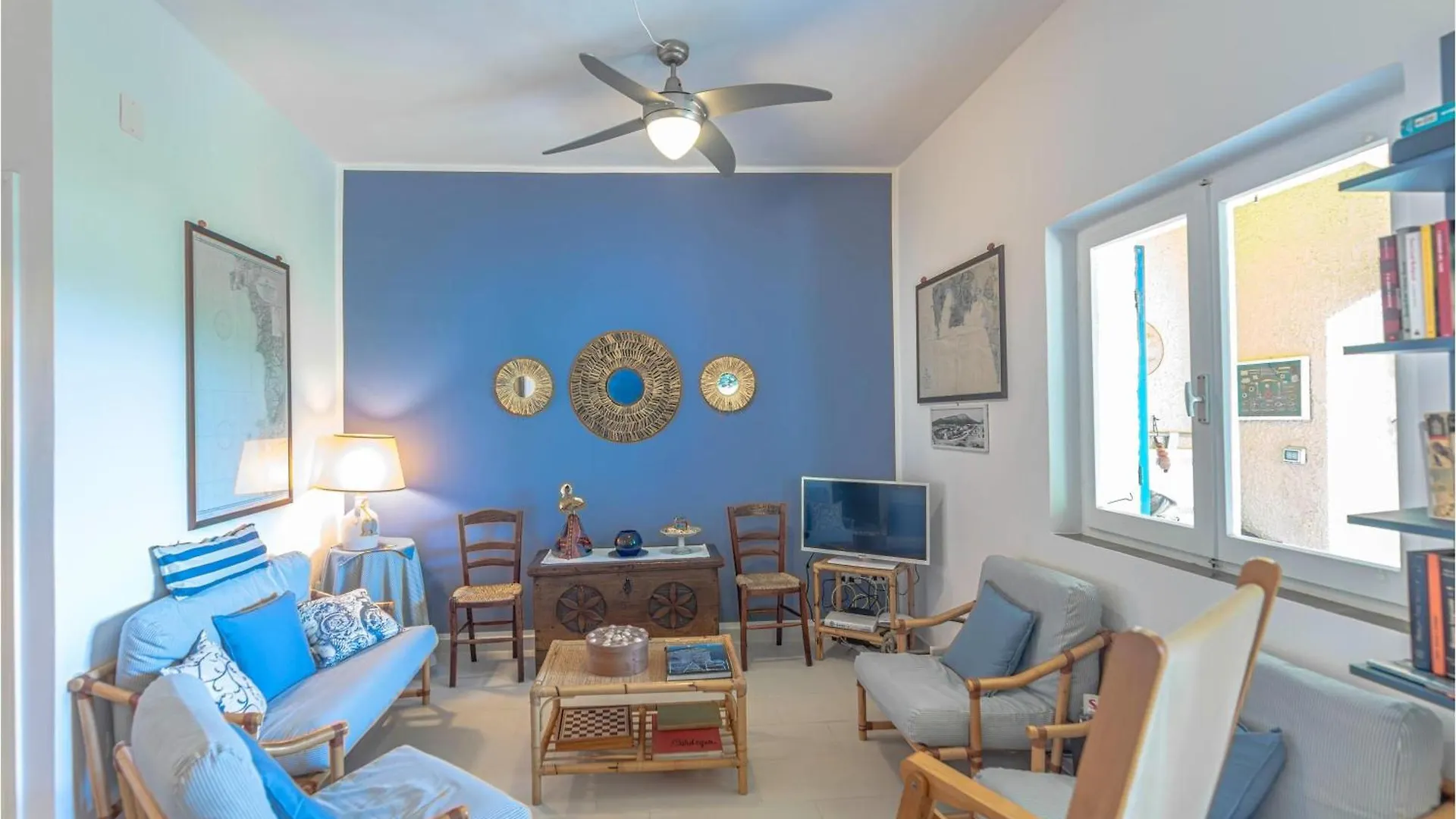 아파트 Una Finesta Sul Mare Capocaccia - Happy Rentals 알게로